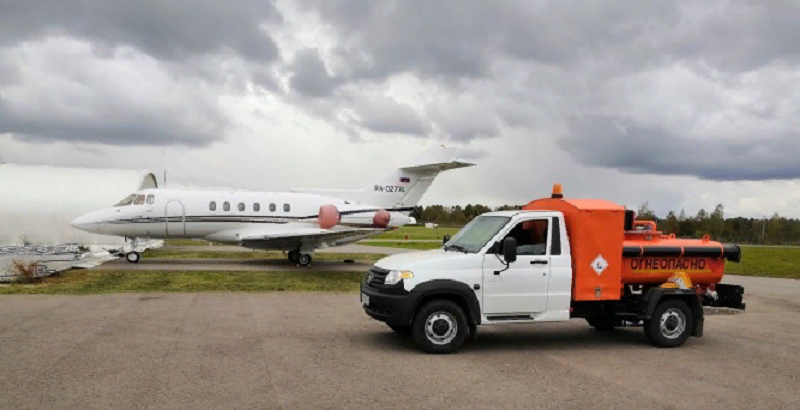 топливозаправщик УАЗ Профи